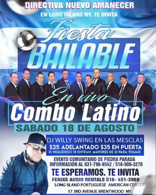 Event - El Combo Latino en Brentwood NY - Brentwood, New York - August 18, 2018 | concert tickets