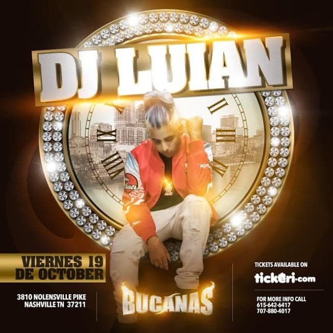 Event - Dj Luian En Nashville,TN - Nashville, Tennessee - October 19, 2018 | concert tickets