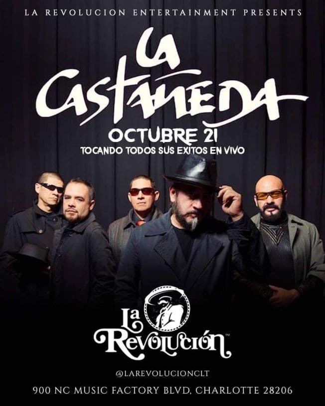 Event - La Castañeda en Charlotte,NC - Charlotte, North Carolina - October 21, 2018 | concert tickets