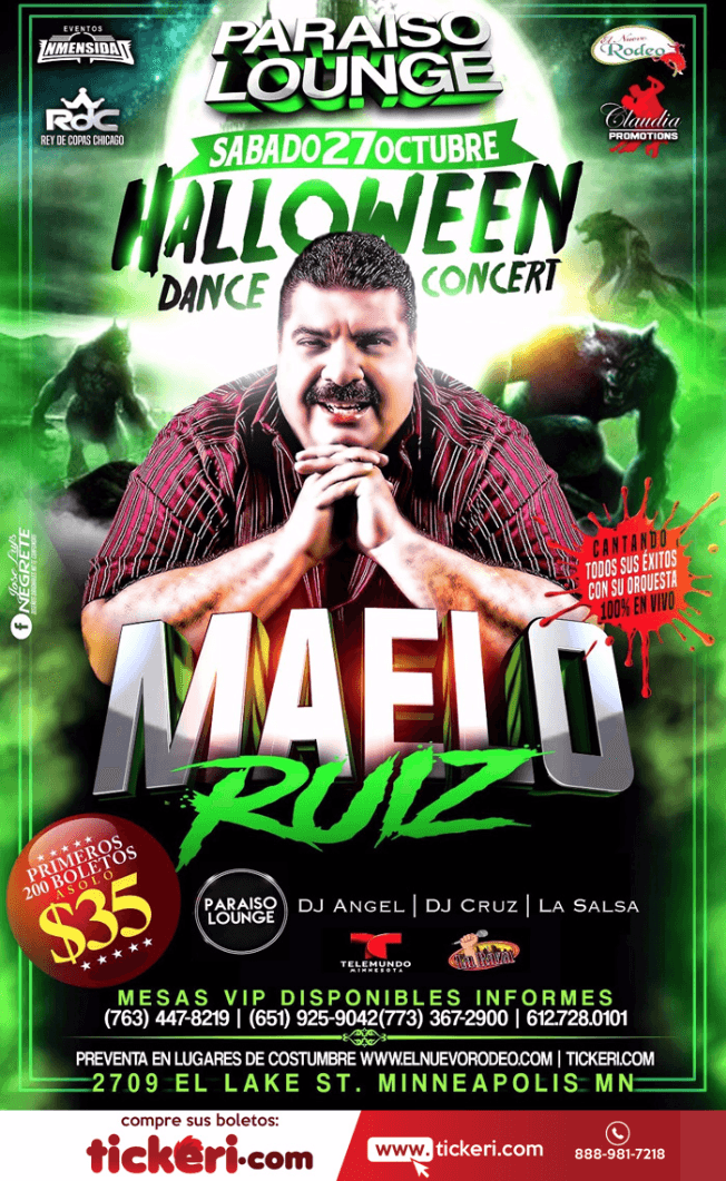 Event - Maelo Ruiz en Minneapolis,MN-CANCELED - Minneapolis, Minnesota - October 27, 2018 | concert tickets