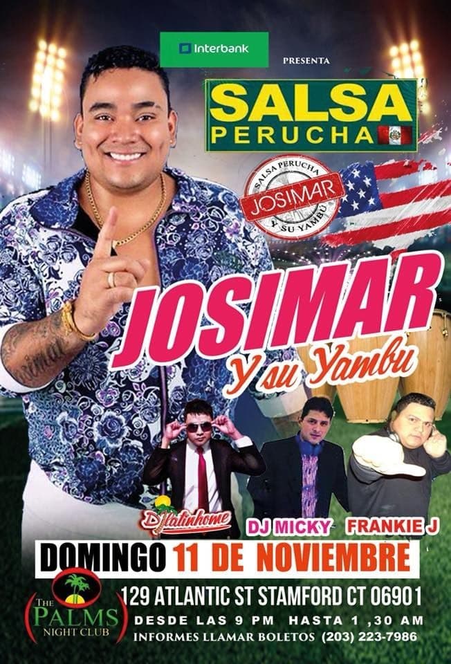 Event - Josimar y su Yambu en Stamford CT - Stamford, Connecticut - November 11, 2018 | concert tickets