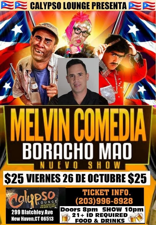 Event - MELVIN COMEDIA - NEW HAVEN, Connecticut - October 26, 2018 | concert tickets