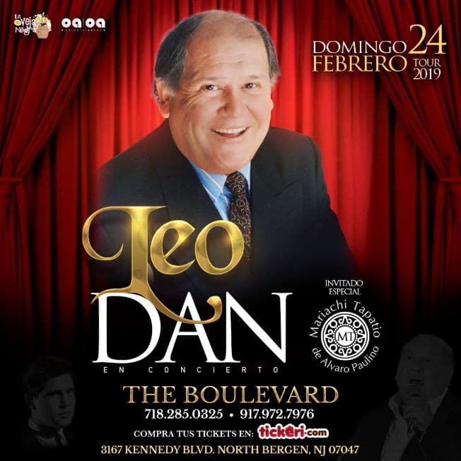 Event - Leo Dan en North Bergen,NJ /// SOLD OUT!! - North bergen, New Jersey - February 24, 2019 | concert tickets