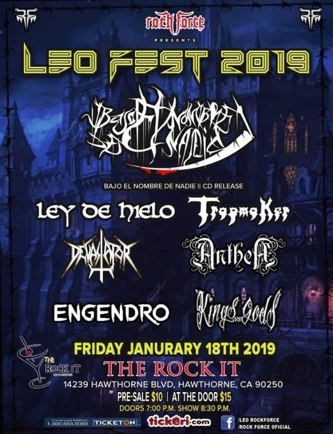 Event - Leo Fest 2019 en Hawthorne,CA - Hawthorne, California - January 18, 2019 | concert tickets