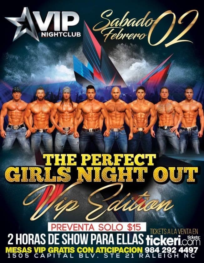 Event - The Perfect Girls Night Out en Raleigh,NC - Raleigh, North Carolina - February 2, 2019 | concert tickets