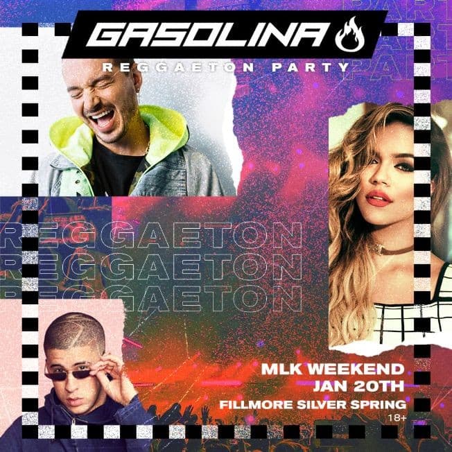 Event - Gasolina Reggaeton Party in Silver Spring,MD - Silver Spring, Maryland - January 20, 2019 | concert tickets