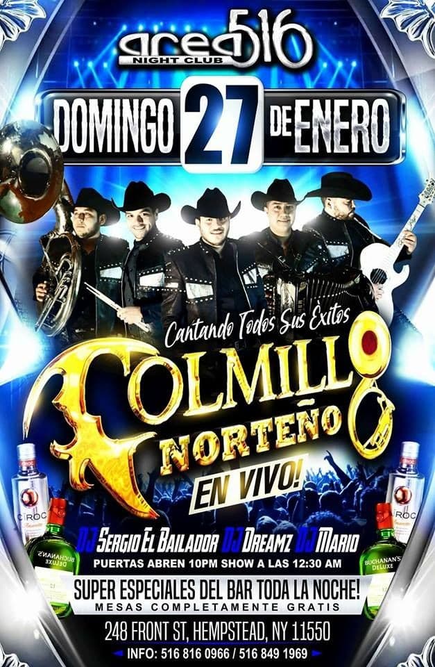 Event - Colmillo Norteño en Hempstead,NY - Hempstead, New York - January 27, 2019 | concert tickets