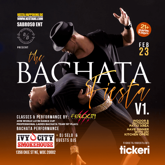 Event - The Bachata Fiesta 2019 - Washington, District Of Columbia - February 23, 2019 | concert tickets