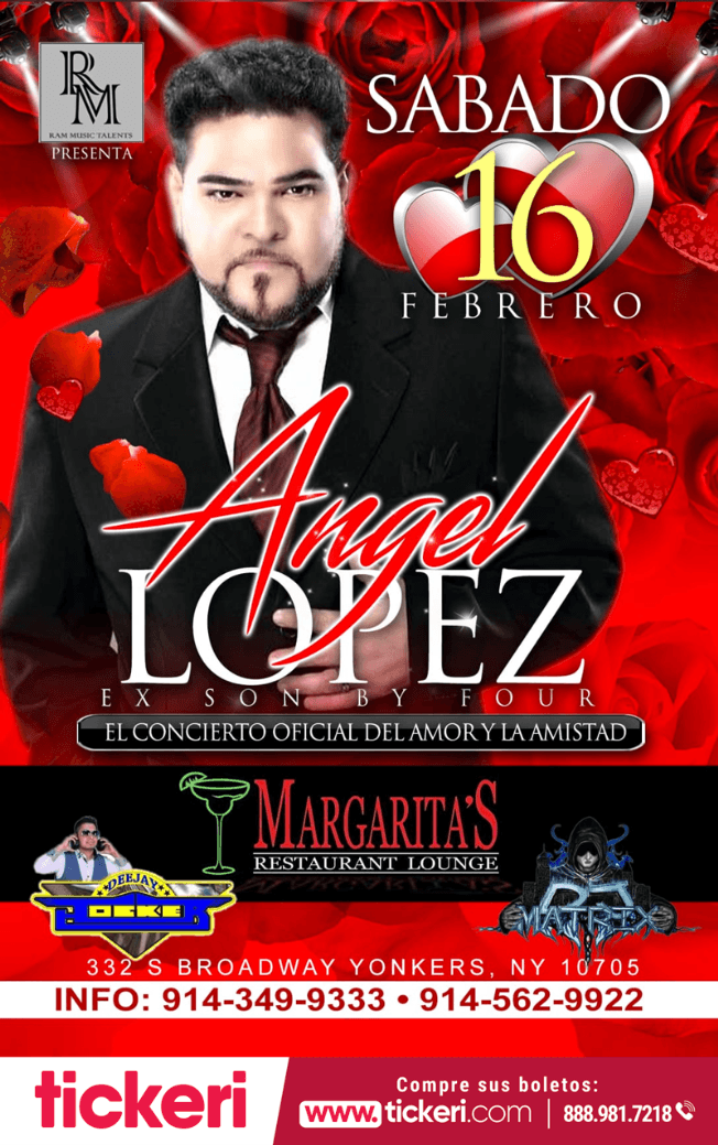 Event - Angel Lopez (ex integrante de Son by 4) en Yonkers NY - Yonkers, New York - February 16, 2019 | concert tickets