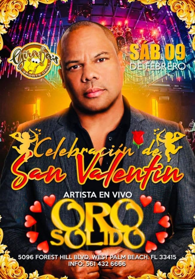 Event - MERENGUE: ORO SOLIDO en CONCIERTO - West Palm Beach, Florida - February 9, 2019 | concert tickets