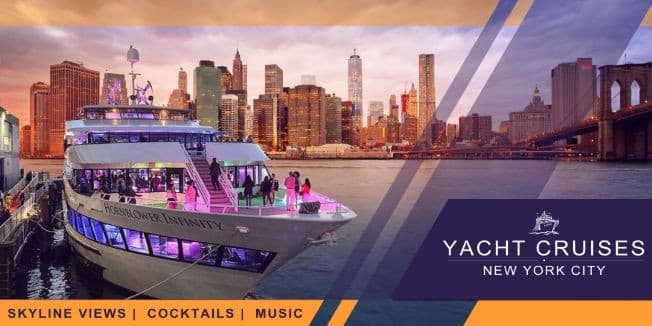 Event - BOAT PARTY CRUISE  AROUND NEW YORK CITY  | Great views cocktails & music - New York, New York - March 16, 2019 | concert tickets