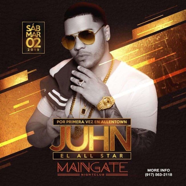 Event - Juhn El All Star Live - Allentown, Pennsylvania - March 2, 2019 | concert tickets