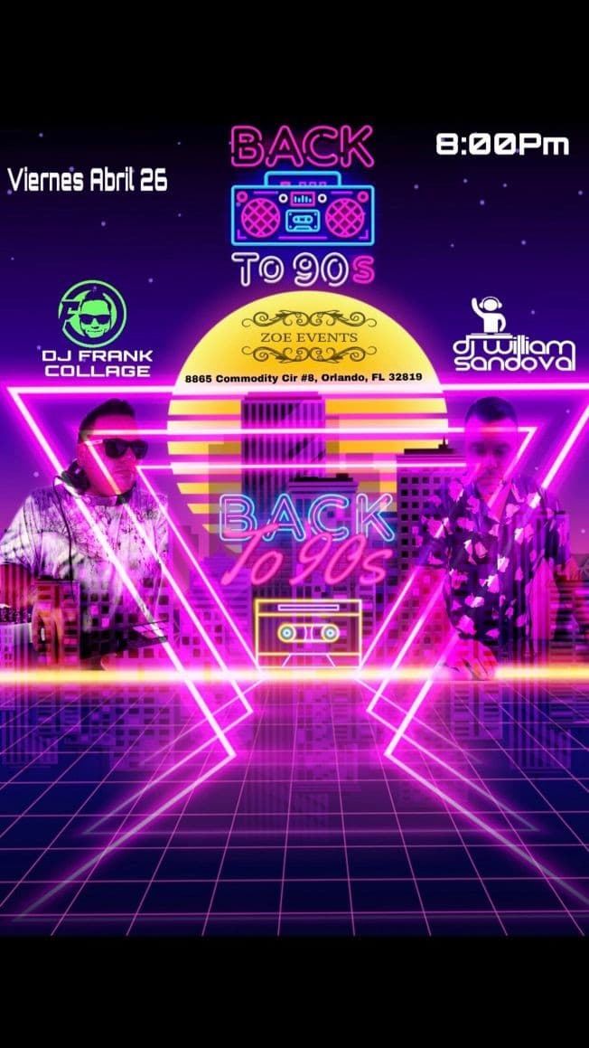 Event - Back To 90'S - Orlando, Florida - April 26, 2019 | concert tickets