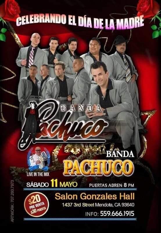 Event - Banda Pachuco en Mendota,CA - Mendota, California - May 11, 2019 | concert tickets