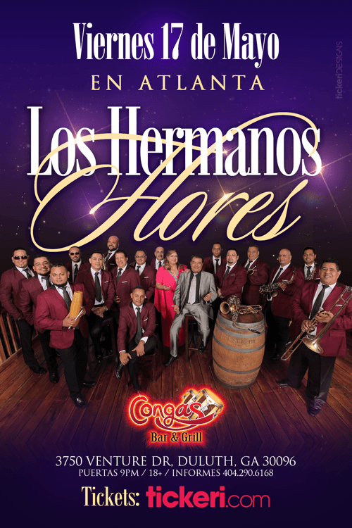 Event - LOS HERMANOS FLORES EN ATLANTA - Duluth, Georgia - May 17, 2019 | concert tickets