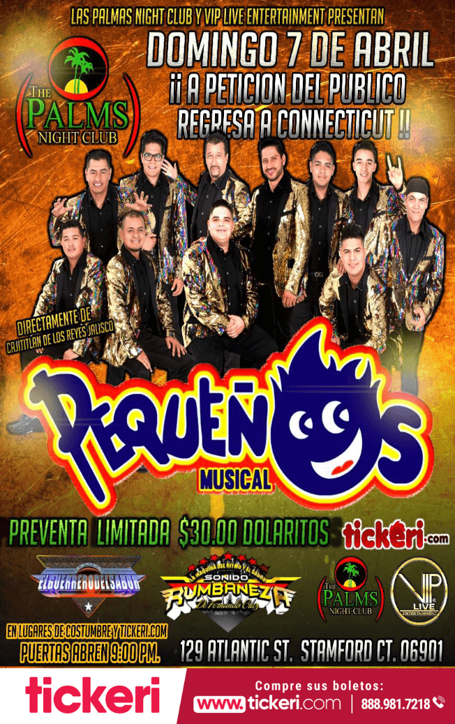 Event - Banda Pequeños Musical En Stamford CT - Stamford, Connecticut - April 7, 2019 | concert tickets