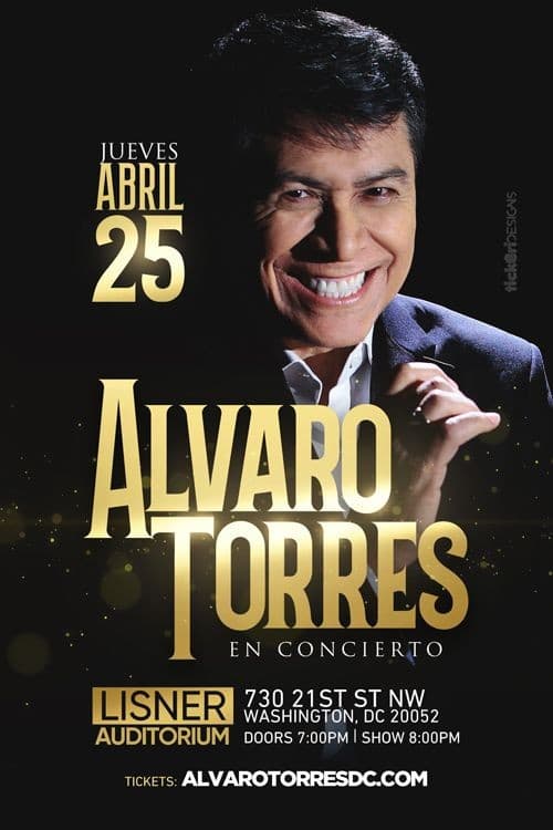 Event - Alvaro Torres en Concierto - Washington, District Of Columbia - April 25, 2019 | concert tickets