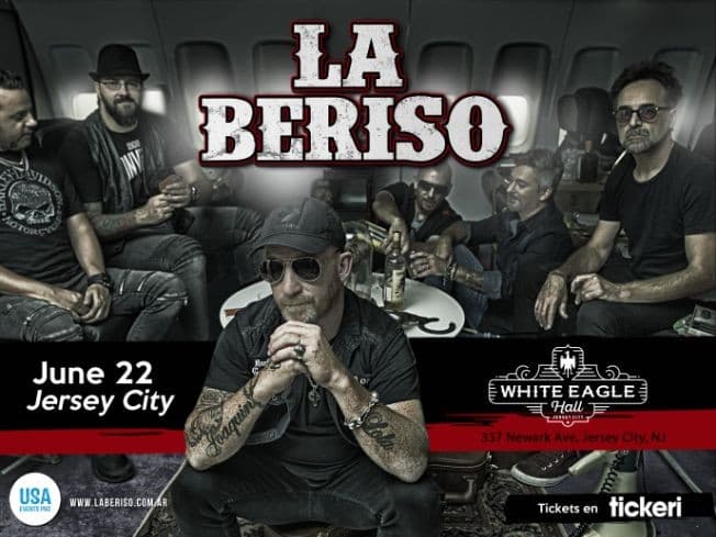 Event - La Beriso en Jersey City - Jersey City, New Jersey - 22 de junio de 2019 | concert tickets