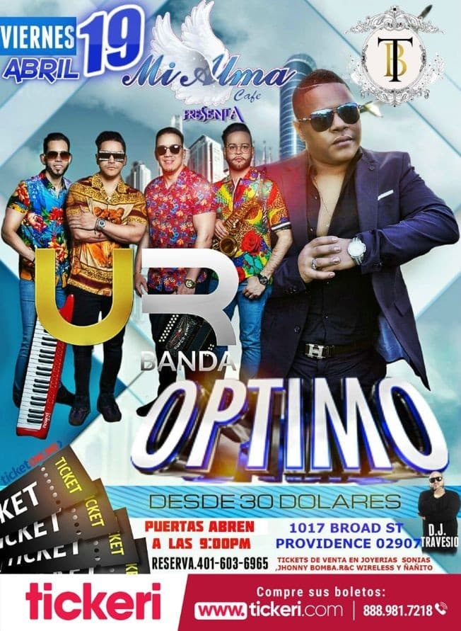 Event - URBanda y Grupo Optimo en Concierto en Providence,RI - Providence, Rhode Island - April 19, 2019 | concert tickets