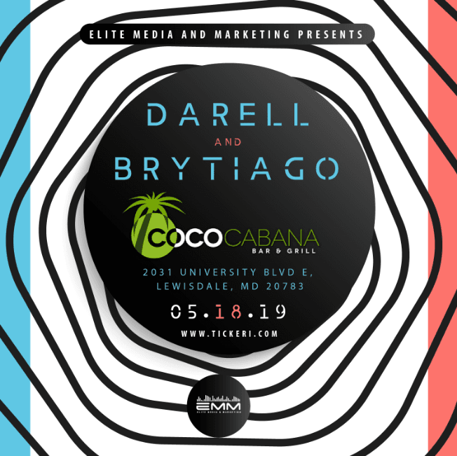 Event - Darell And Brytiago - Adelphi, Maryland - May 18, 2019 | concert tickets