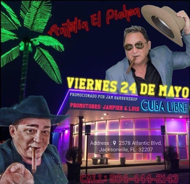 Event - Antolin El Pichon - Jacksonville, Florida - May 24, 2019 | concert tickets