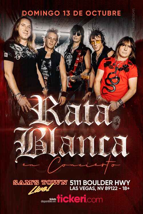 Event - Rata Blanca en Concierto en Las Vegas - Las Vegas, Nevada - January 1, 2019 | concert tickets