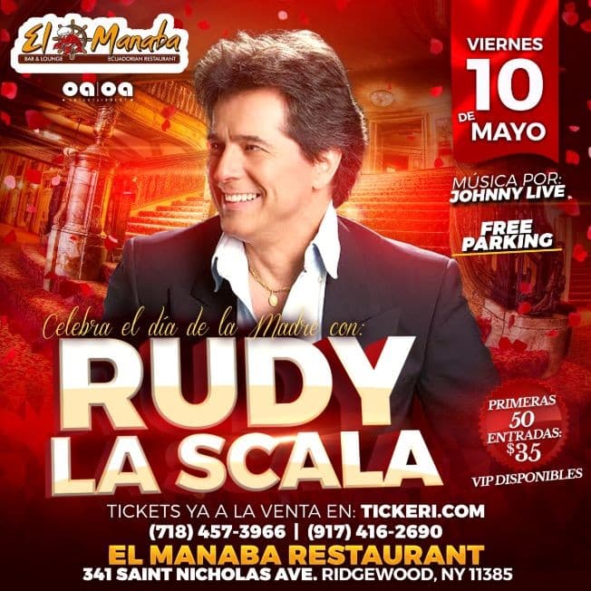 Event - Rudy La Scala - Ridgewood, New York - May 10, 2019 | concert tickets