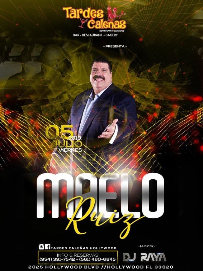 Event - SUPER CONCIERTO VIP MAELO RUIZ - Hollywood, Florida - July 5, 2019 | concert tickets