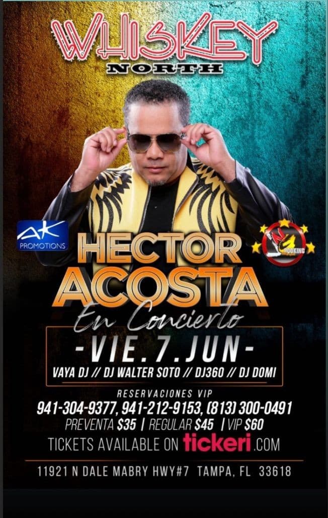 Event - EL TORITO - Tampa, Florida - June 7, 2019 | concert tickets