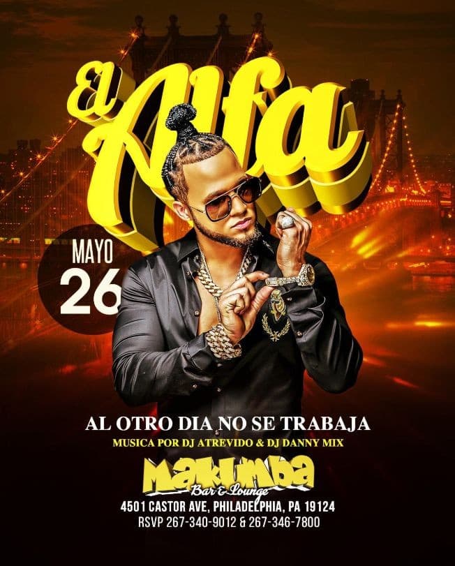 Event - El Alfa El Jefe en Philadelphia,PA-CANCELADO - Philadelphia, Pennsylvania - May 26, 2019 | concert tickets