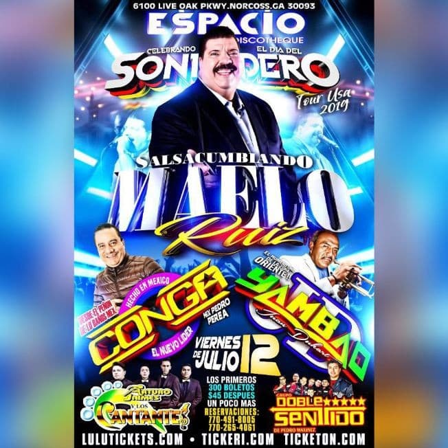 Event - CELEBRANDO EL DIA DEL SONIDERO - Norcross, Georgia - July 12, 2019 | concert tickets