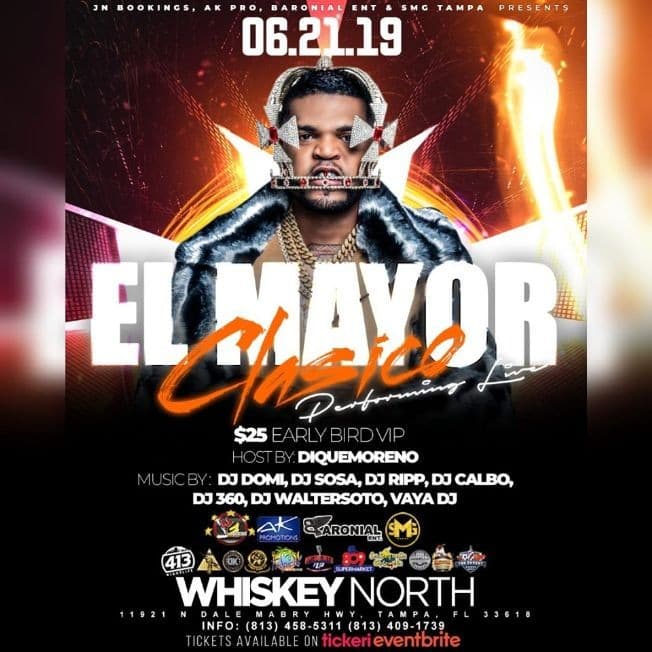 Event - El Mayor "Clasico" Live In Concert - Tampa, Florida - June 21, 2019 | concert tickets