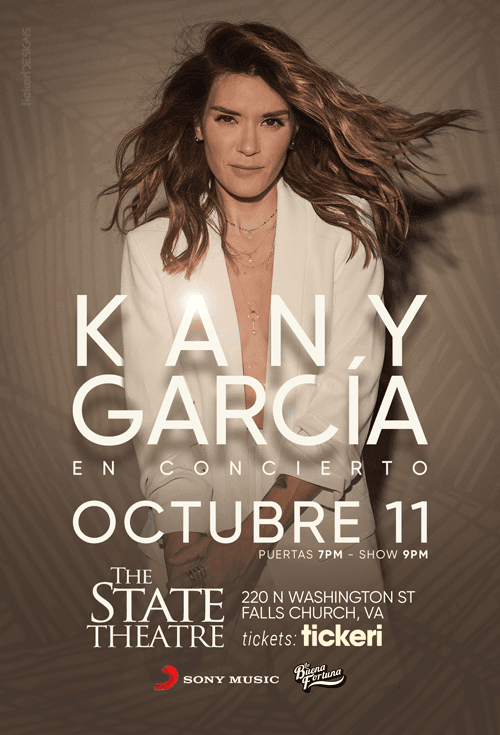 Event - Kany Garcia en Concierto SOLD OUT - Falls Church, Virginia - October 11, 2019 | concert tickets