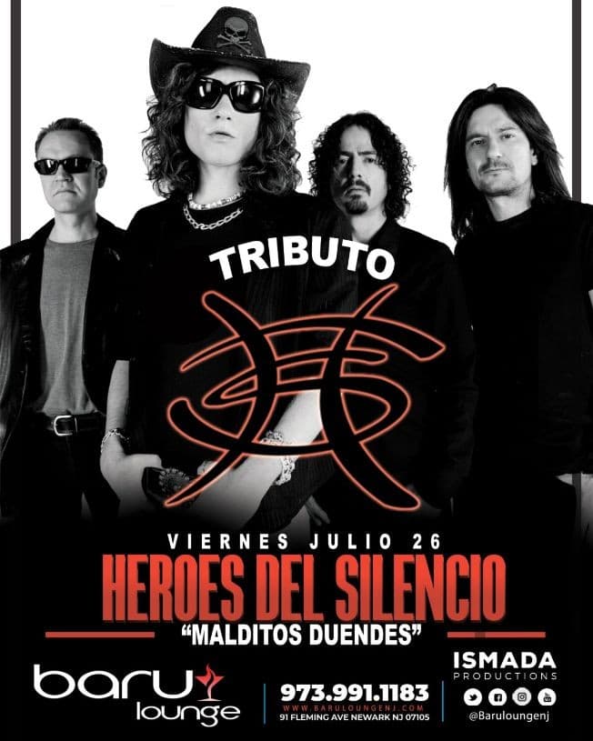 Event - Tributo a Heroes del Silencio - Newark, New Jersey - July 26, 2019 | concert tickets