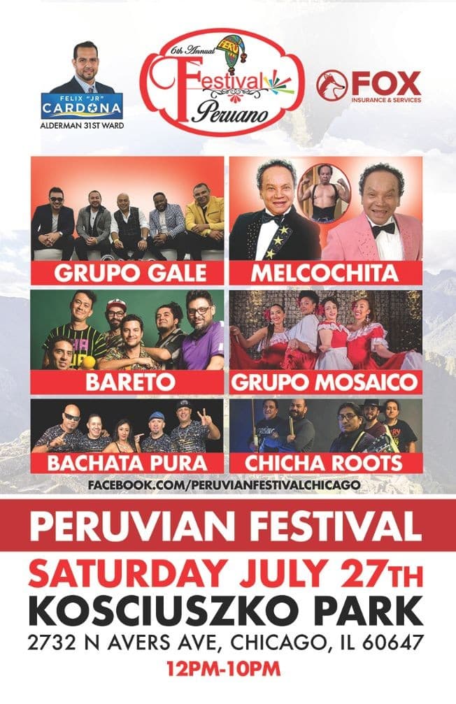 Event - Peruvian Festival in Chicago,IL - Chicago, Illinois - July 27, 2019 | concert tickets