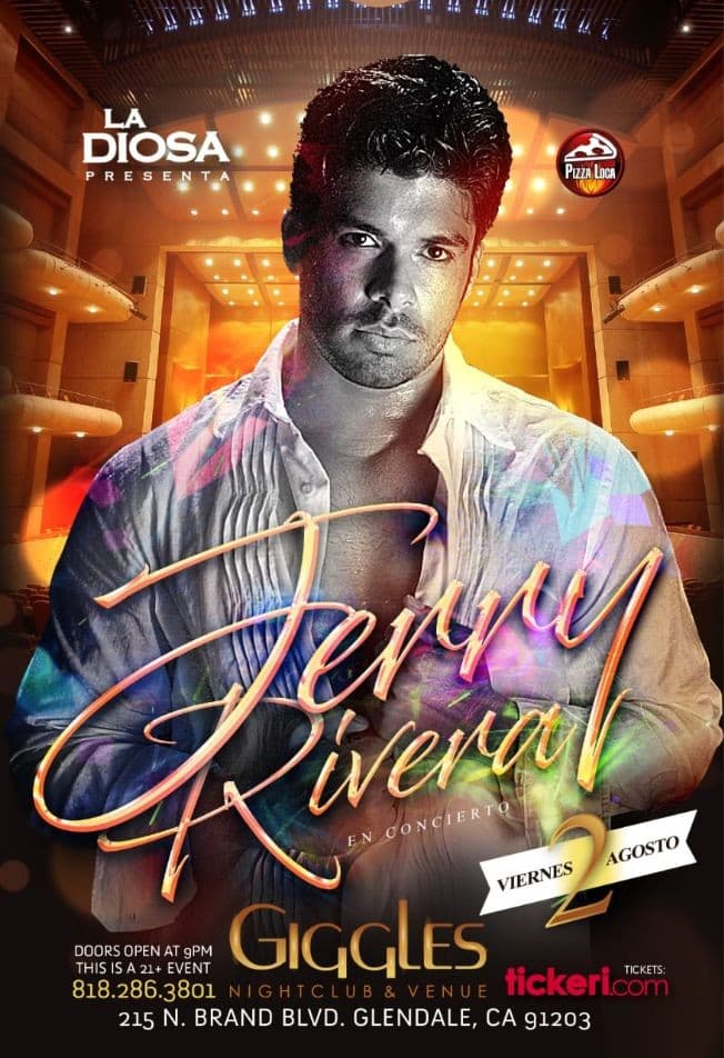 Event - JERRY RIVERA EN LOS ANGELES - Glendale, California - August 2, 2019 | concert tickets