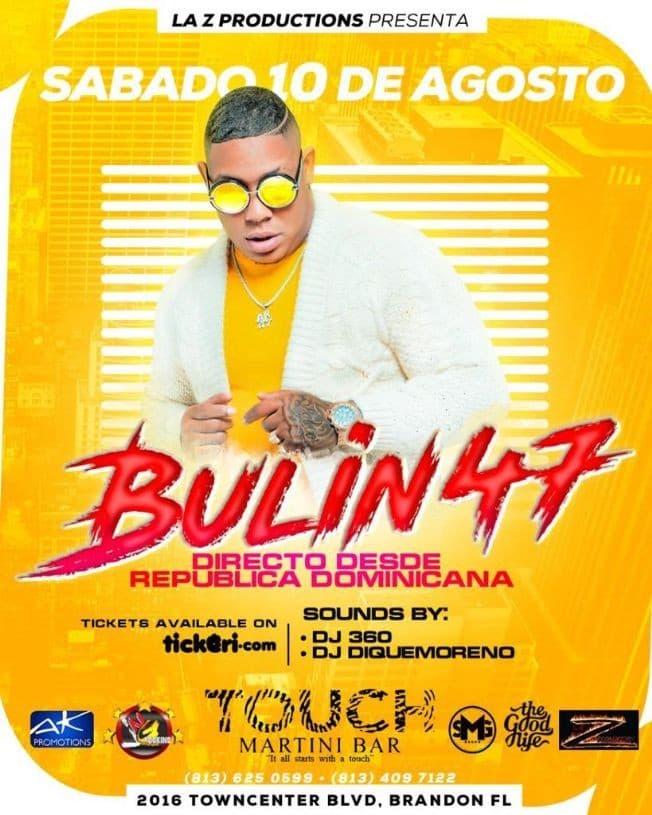 Event - Bulin 47 en Concierto en Brandon, FL - Brandon, Florida - August 10, 2019 | concert tickets