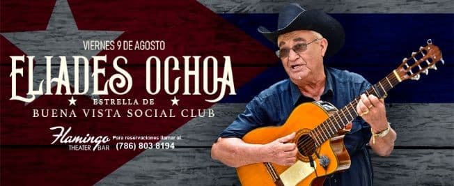 Event - ELIADES OCHOA EN CONCIERTO - Miami, Florida - August 9, 2019 | concert tickets