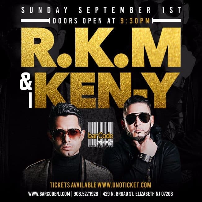 Event - R.K.M y KEN Y CANCELED - Elizabeth, New Jersey - September 1, 2019 | concert tickets