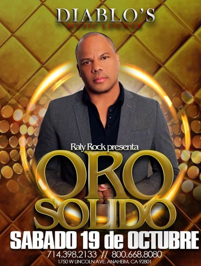 Event - ORO SOLIDO EN ANAHEIM - Anaheim, California - October 19, 2019 | concert tickets