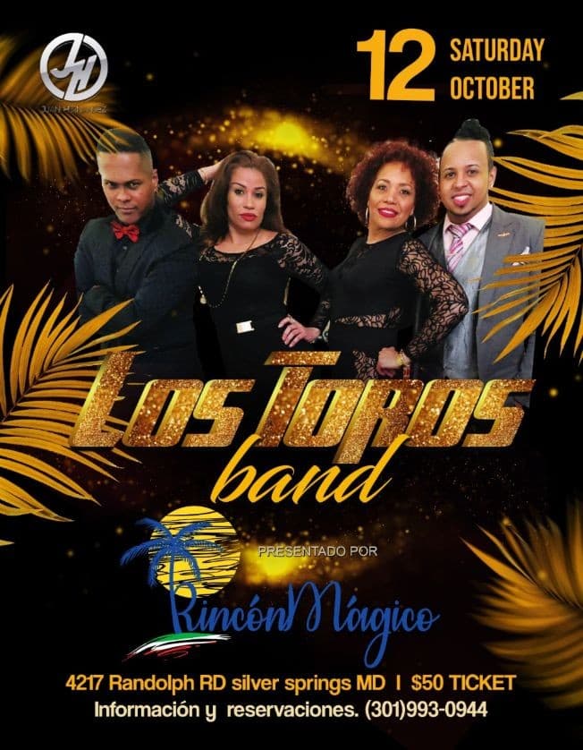 Event - Los Toros Band - Silver Spring, Maryland - October 12, 2019 | concert tickets