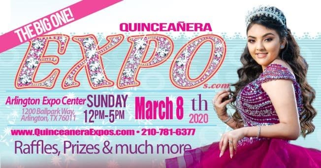 Event - Dallas Quinceanera Expo March 8th 2020 at the Arlington Convention Center - Arlington, Texas - March 8, 2020 | concert tickets