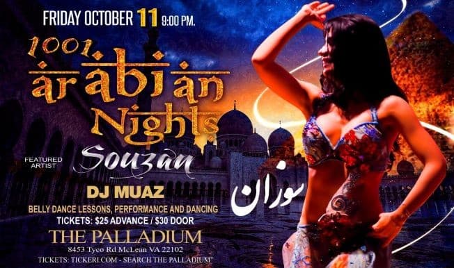 Event - 1001 Arabian Nights - McLean, Virginia - October 11, 2019 | concert tickets