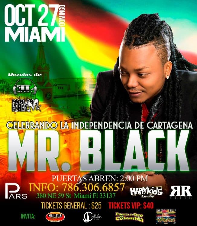 Event - Mr Black En Concierto En Miami,FL - Miami, Florida - October 27, 2019 | concert tickets