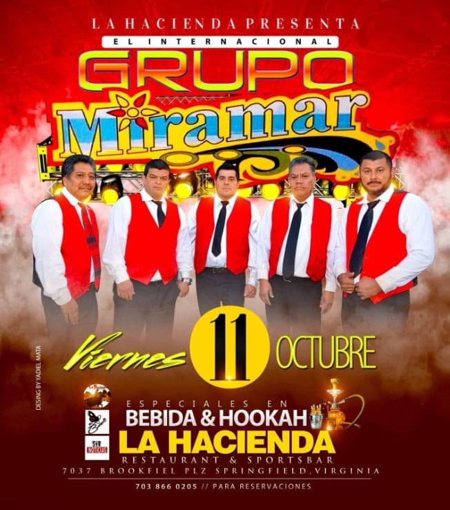 Event - Grupo Miramar en Springfield,VA - Springfield, Virginia - October 11, 2019 | concert tickets