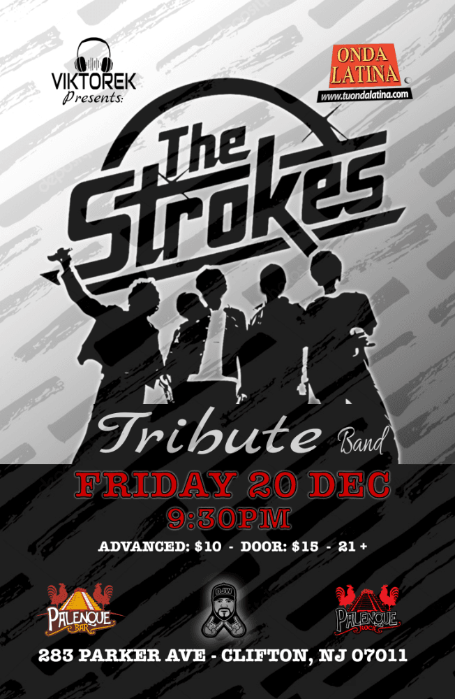 Event - The Strokes Tribute Band - Clifton, New Jersey - December 20, 2019 | concert tickets