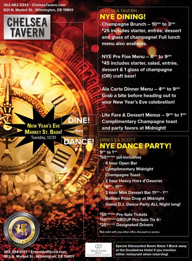 Event - New Years Eve Dance Party 2020 - Wilmington, Delaware - December 31, 2019 | concert tickets