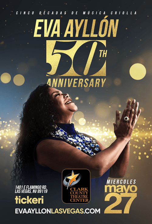 Event - Eva Ayllon 50 Aniversario En Las Vegas, NV CANCELED - Las Vegas, Nevada - 27 de mayo de 2020 | concert tickets