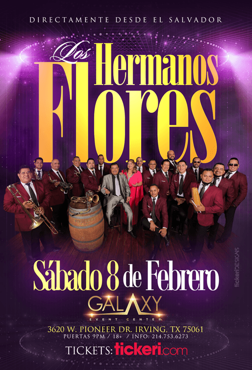 Event - LOS HERMANOS FLORES EN DALLAS - Irving, Texas - February 8, 2020 | concert tickets