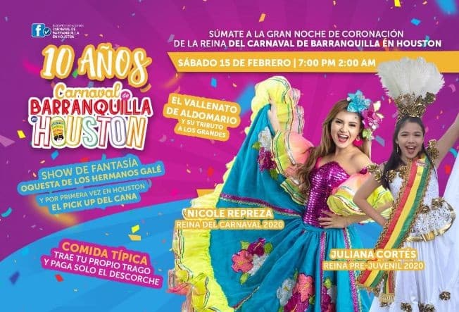 Event - Carnaval de Barranquilla en Houston: rumba y tradicion - Houston, Texas - February 15, 2020 | concert tickets